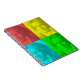 ベートーベンポートレートイン正方形 ノートブック (右側)