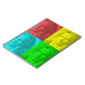 ベートーベンポートレートイン正方形 ノートブック (左側)