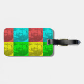 ベートーベンポートレートイン正方形 ラゲッジタグ (裏面横)