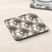 ベートーベンポートレートパターン コースター (左側)