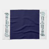 ベートーベン交響曲第5番(青) キッチンタオル (横)