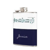 ベートーベン交響曲第5番（青） フラスク (左)