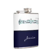 ベートーベン交響曲第5番（青） フラスク (右)