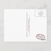 ベートーベン交響曲第9番はがき ポストカード (裏面)