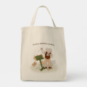 ベートーベン指揮者「練習は完璧を維持する」 トートバッグ (裏面)