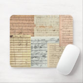 ベートーベン音楽原稿 マウスパッド (マウス)