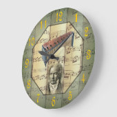 ベートーベン～交響楽団～キシロフォン～   ラージ壁時計 (傾斜)