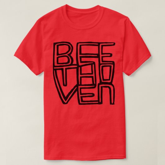 ベートーベン Tシャツ (デザイン正面)