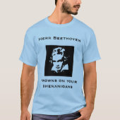 ベートーベンLSラグランTシャツ Tシャツ (正面)