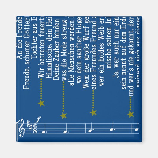 ベートーヴェンの第九 マグネット (正面)