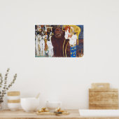 ベートーヴェンフリーズ(詳細),グスタフクリムト ポスター (キッチン)