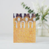 ベートーヴェンフリーズ(詳細)、グスタフクリムト ポストカード (スタンド正面)