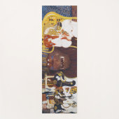 ベートーヴェンフリーズ(詳細)，グスタフクリムト ヨガマット (正面)