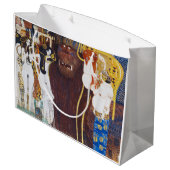 ベートーヴェンフリーズ(詳細),グスタフクリムト ラージペーパーバッグ (裏面アングル)