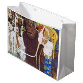 ベートーヴェンフリーズ(詳細),グスタフクリムト ラージペーパーバッグ (正面アングル)