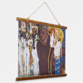 ベートーヴェンフリーズ(詳細),グスタフクリムト 吊り下げ型タペストリー (傾斜あり)