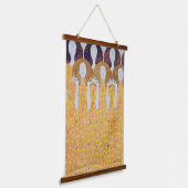 ベートーヴェンフリーズ(詳細)、グスタフクリムト 吊り下げ型タペストリー (傾斜あり)