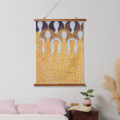 ベートーヴェンフリーズ(詳細)、グスタフクリムト 吊り下げ型タペストリー (寝室)