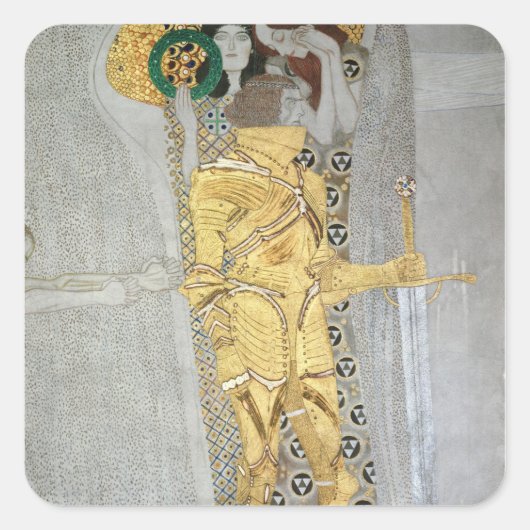 ベートーヴェン詳細フリーズの騎士 スクエアシール (正面)