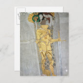 ベートーヴェン詳細フリーズの騎士 ポストカード (正面/裏面)