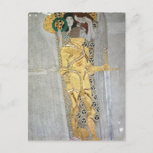 ベートーヴェン詳細フリーズの騎士 ポストカード (正面)