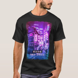 ベーパーウェーブジャパン通りファッション東京通り Tシャツ