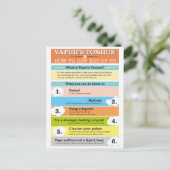 ベーパーズタンインフォグラフィック ポストカード