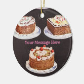 ベーパーソナライズされたカー セラミックオーナメント (左)