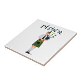 ベーピパー – グリーンキルト タイル (側面)