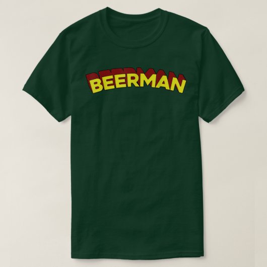 ベーマンビール Tシャツ (デザイン正面)