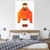 ベーム・ストロング・ボーイ キャンバスプリント (インサイチュ (寝室))