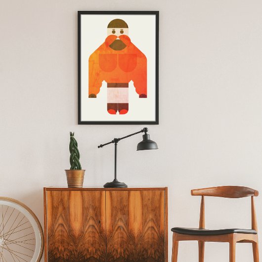 ベーム・ストロング・ボーイ キャンバスプリント