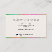 ベーモダンカリーの名刺 名刺 (裏面)