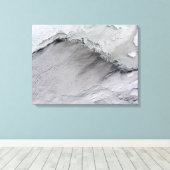 ベーリング海の海氷と雲の通り キャンバスプリント (インサイチュ (ウッドフロア))