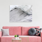 ベーリング海の海氷と雲の通り キャンバスプリント (インサイチュ (リビング))