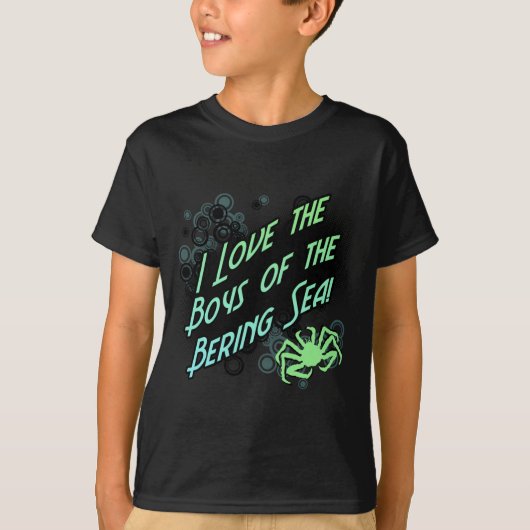 ベーリング海の男の子 Tシャツ (正面)