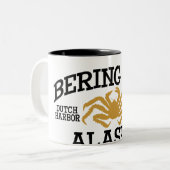 ベーリング海アラスカ ツートーンマグカップ (正面左)