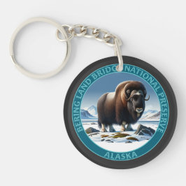 ベーリング陸橋アラスカ州保存地区 キーホルダー