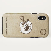 ベーリンジア大学アメリカンフットボール Case-Mate iPhoneケース (裏面(横))
