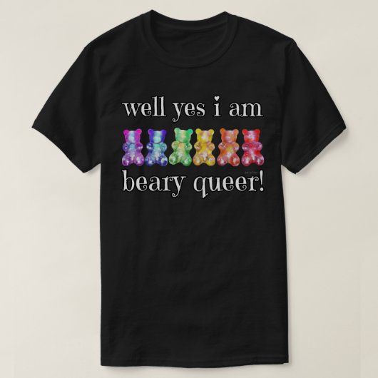 ベーリー同性愛者 Tシャツ (デザイン正面)
