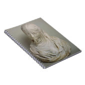 ベールで覆われた女の子(大理石) ノートブック (右側)