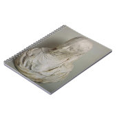 ベールで覆われた女の子(大理石) ノートブック (左側)