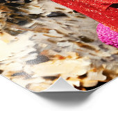 ベールに包まれたミステリー遊はっきりした:色と質感のA フォトプリント (角)