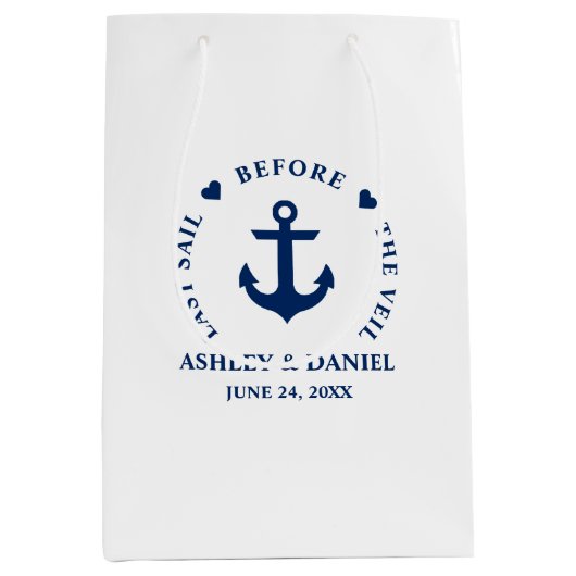 ベールに包まれる前の最後の航海の航海 ミディアムペーパーバッグ (正面)