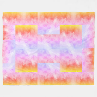 ベールのタイル張り毛布 フリースブランケット