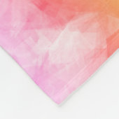 ベールのタイル張り毛布 フリースブランケット (角)