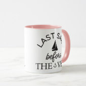 ベールのバチェロレッテのブライダルの前の最後の帆 マグカップ (正面右)