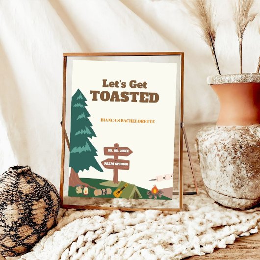 ベールの前の最後のトレイルは看板を焼こう ポスター