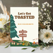 ベールの前の最後のトレイルは看板を焼こう 台座サイン