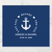 ベールの前の最後の航海の航海 ビールラベル (シングルラベル)